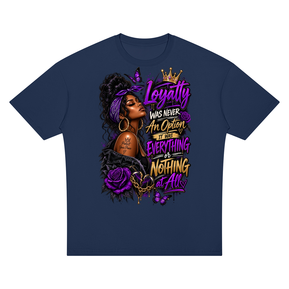 Loyalty Was Never an Option – Women's Graphic T-Shirt