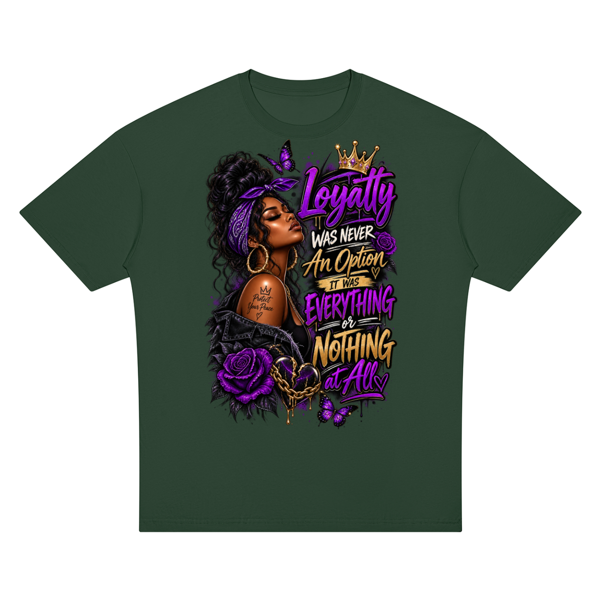 Loyalty Was Never an Option – Women's Graphic T-Shirt