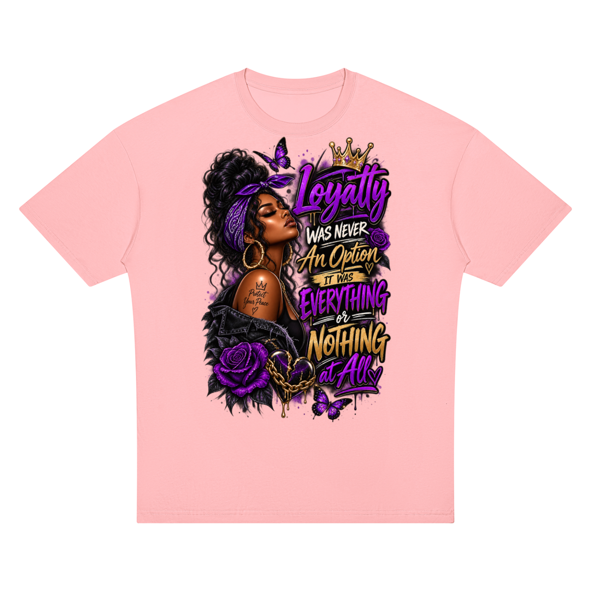 Loyalty Was Never an Option – Women's Graphic T-Shirt