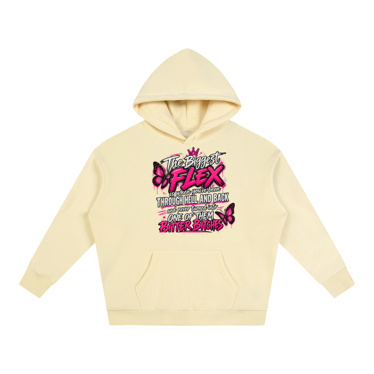 Oversize Fleeced Hoodie