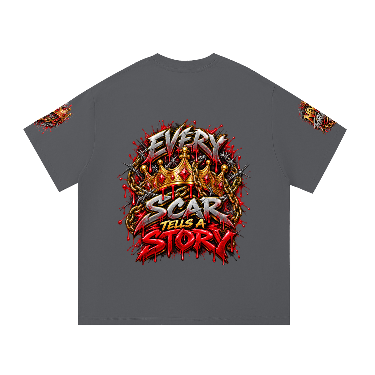 Lessons Learned in Blood – Unisex Graphic T-Shirt | Caprise Creations