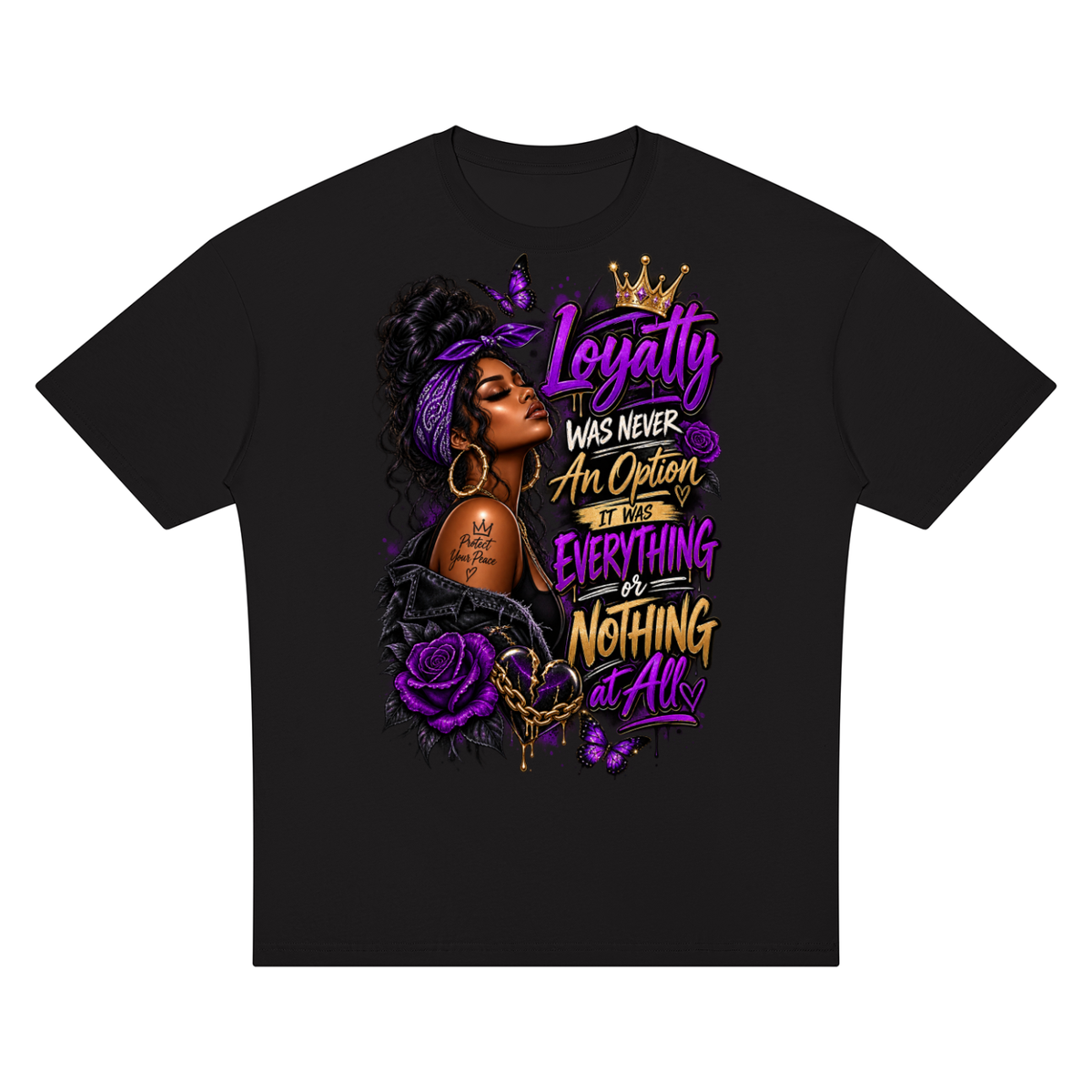 Loyalty Was Never an Option – Women's Graphic T-Shirt