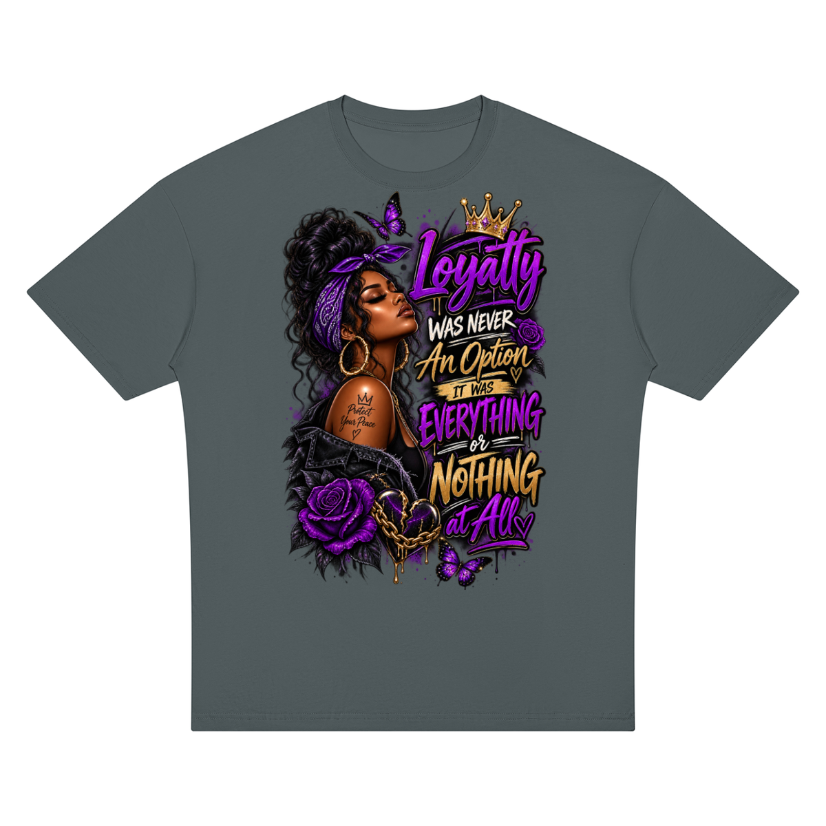 Loyalty Was Never an Option – Women's Graphic T-Shirt