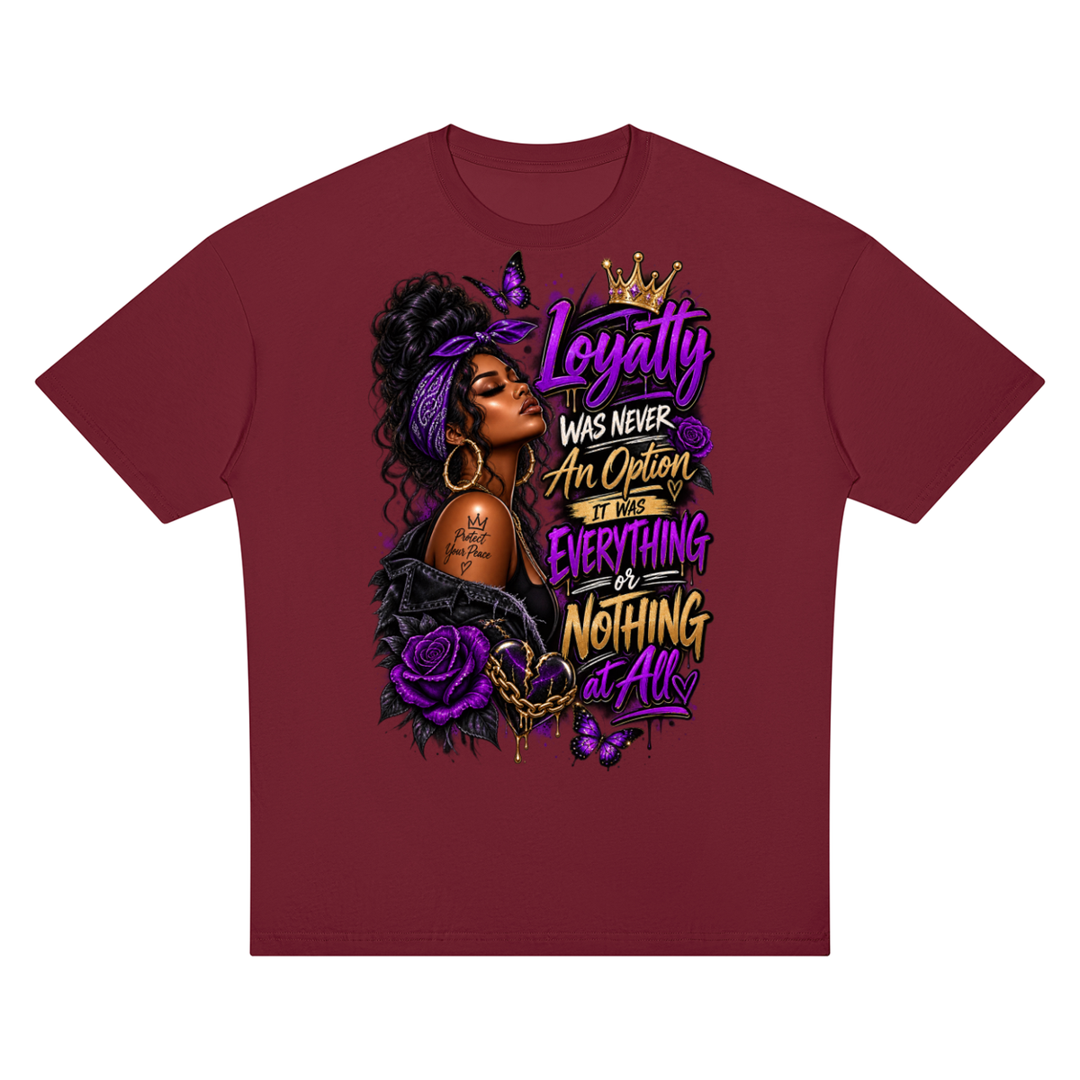 Loyalty Was Never an Option – Women's Graphic T-Shirt