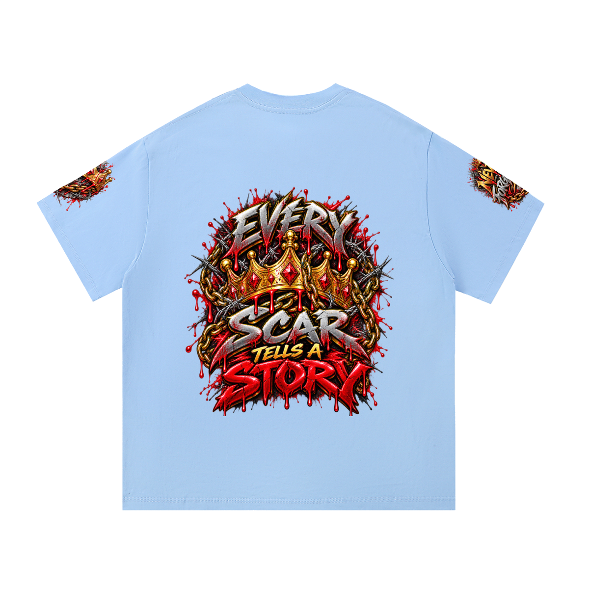 Lessons Learned in Blood – Unisex Graphic T-Shirt | Caprise Creations