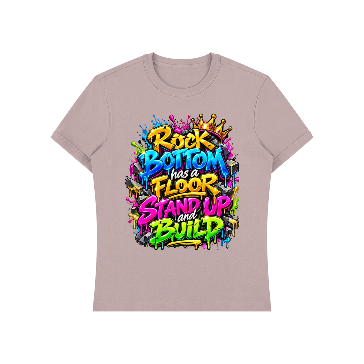 I Don't Trust People – Colorful Graffiti Dog Lover T-Shirt