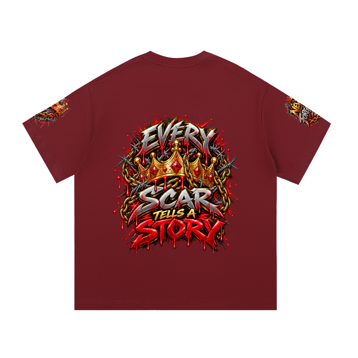 Lessons Learned in Blood – Unisex Graphic T-Shirt | Caprise Creations