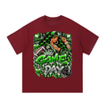 Neon Green Game Day Queen – Women's Football Graphic T-Shirt