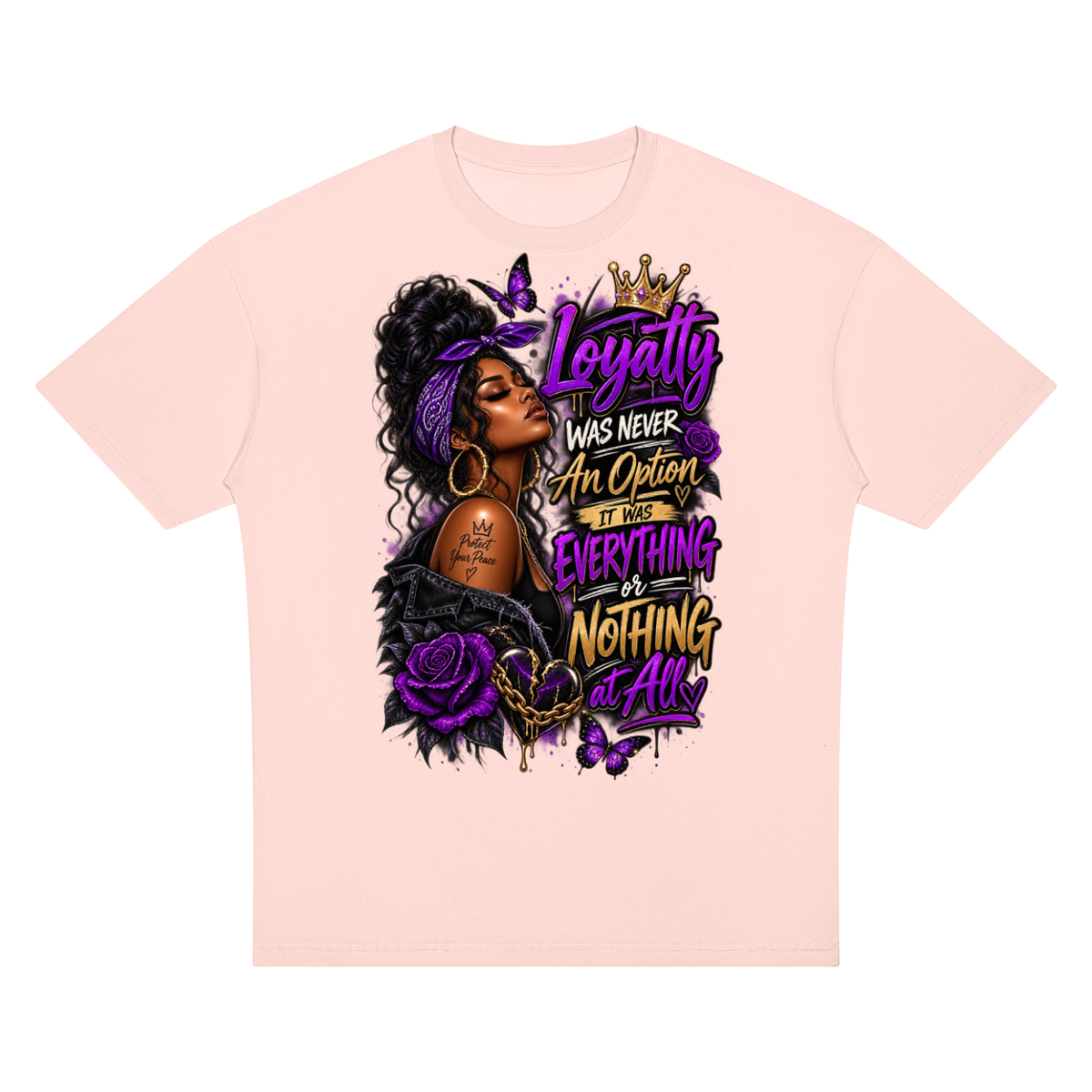 Loyalty Was Never an Option – Women's Graphic T-Shirt