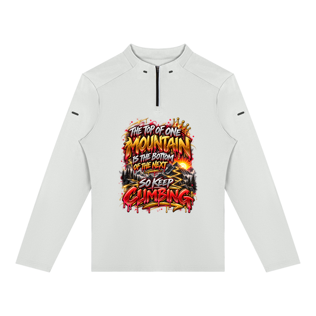 Men's Quarter-Zip Training T-Shirt