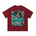 Teal Game Day Glam – Women's Football Graphic T-Shirt