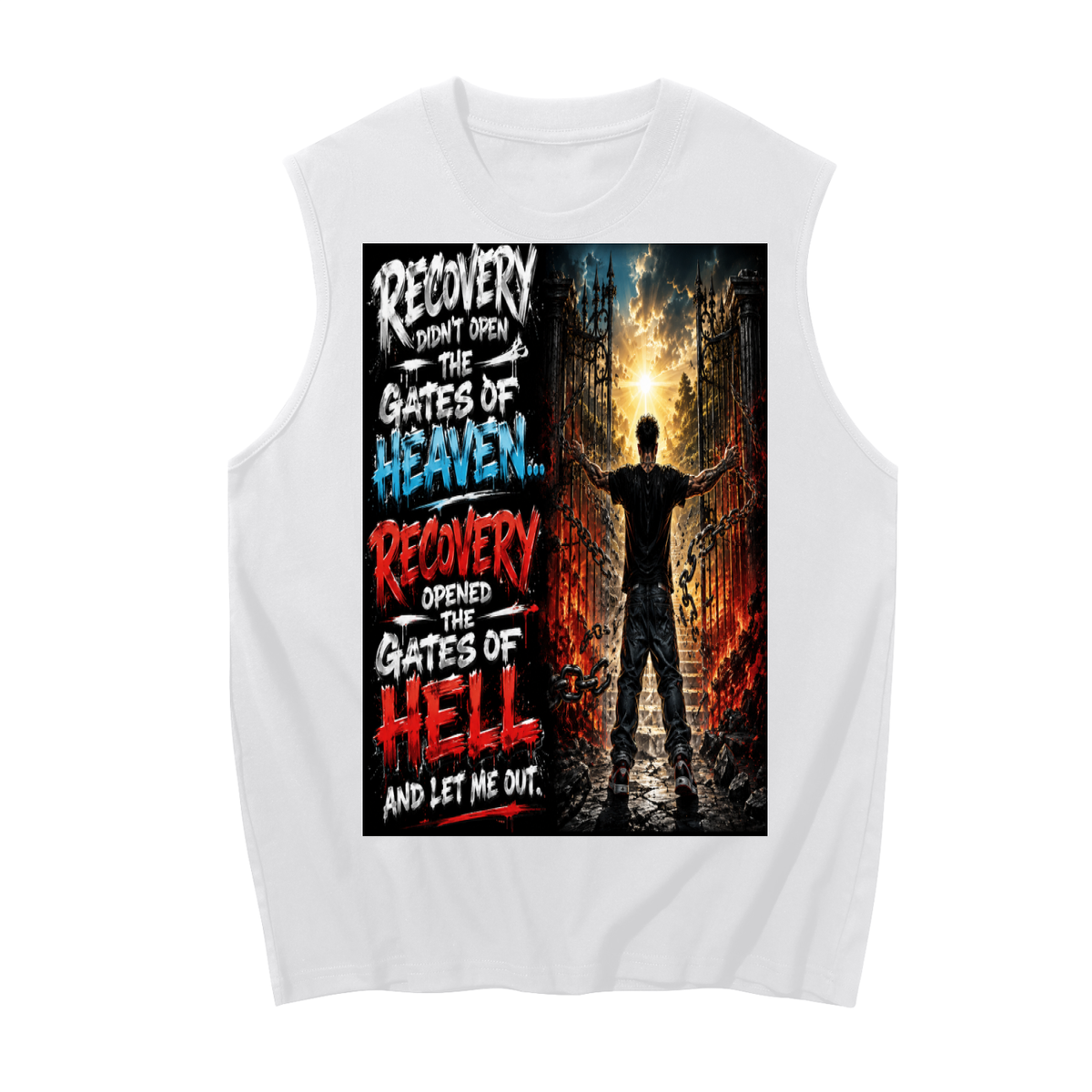 Men's Sleeveless Cotton Tank Top