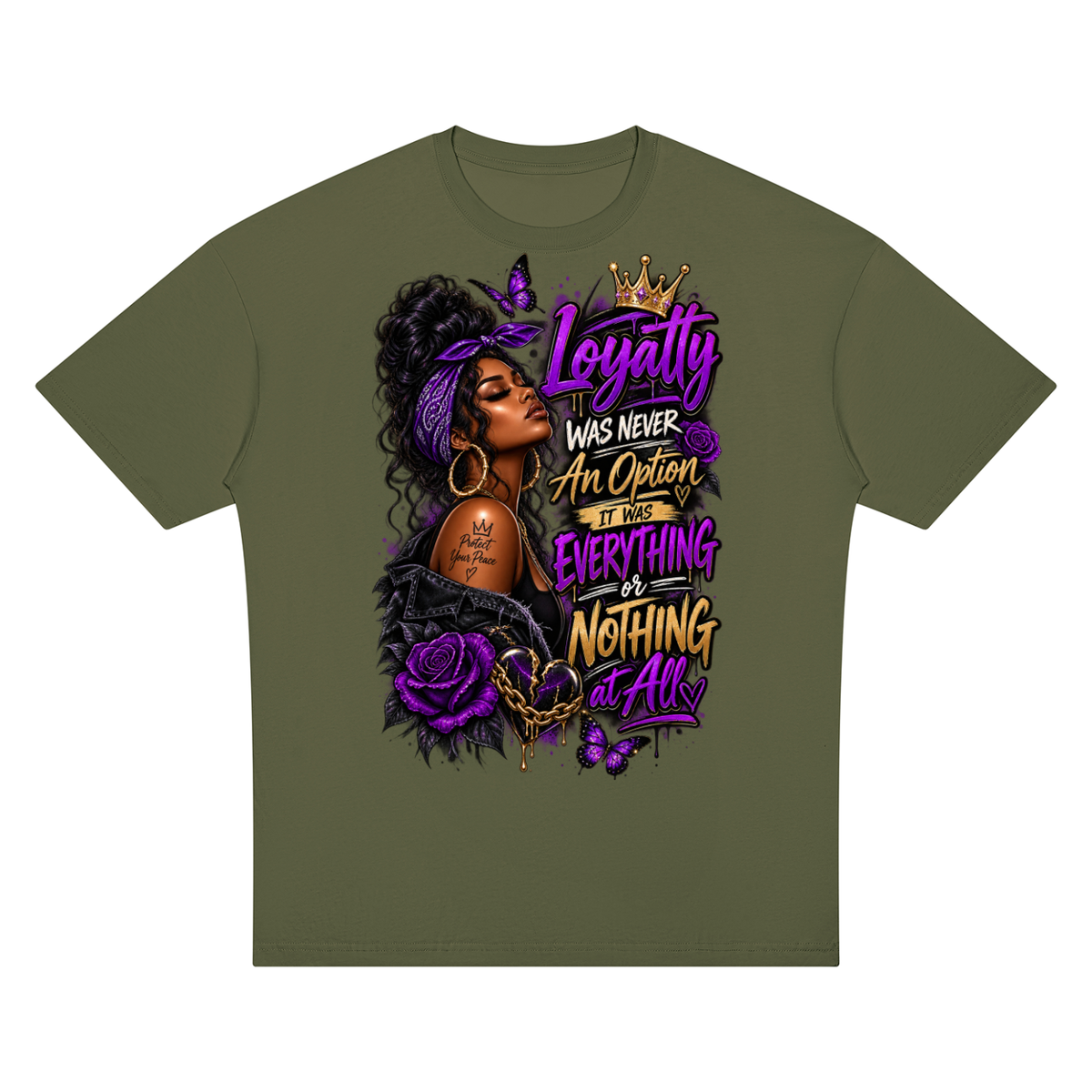 Loyalty Was Never an Option – Women's Graphic T-Shirt