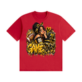 Game Day Queen Black & Gold 3D Graffiti Graphic T-Shirt