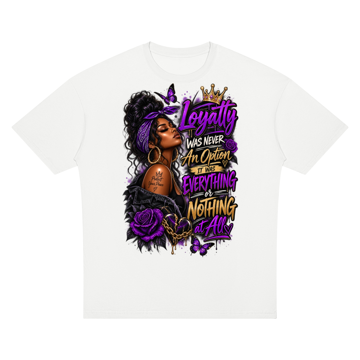 Loyalty Was Never an Option – Women's Graphic T-Shirt