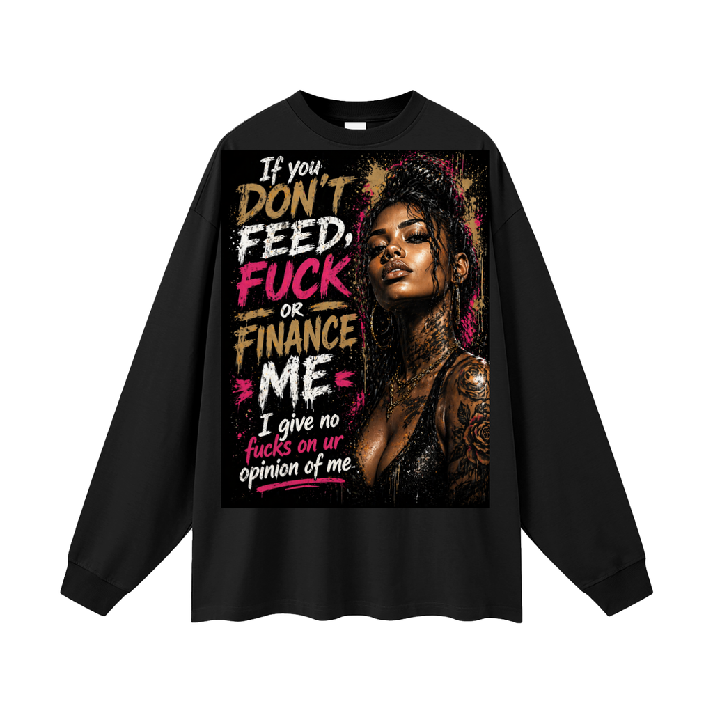 Long sleeve graphic tee